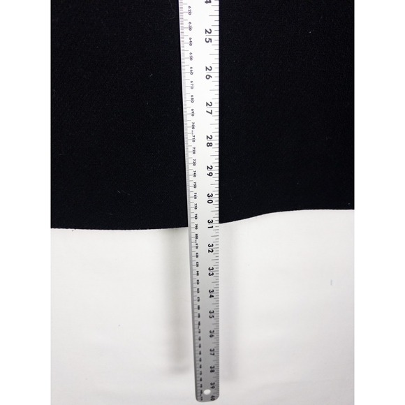 J Crew Stadium Cloth Nello Gori Coat Womens 6 Black Heavy Gold Zip Hooded - Picture 7 of 9